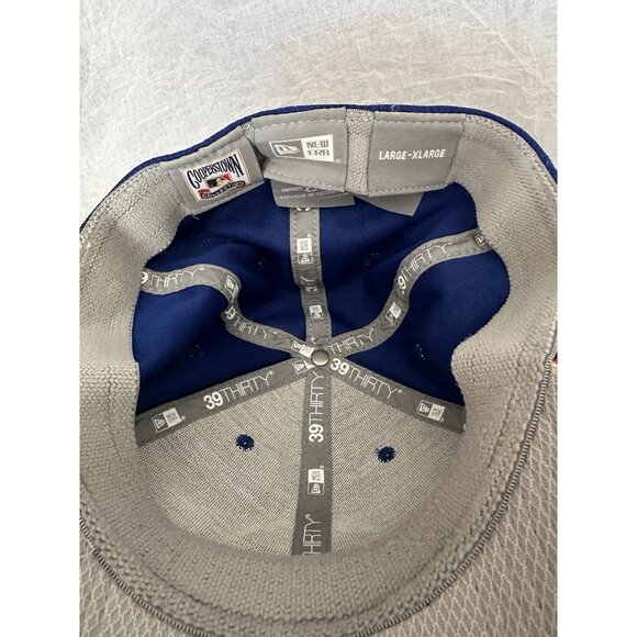 Chicago Cubs New Era 39Thirty Large/XL Men’s Fitted Hat Cooperstown Collection - Picture 5 of 6